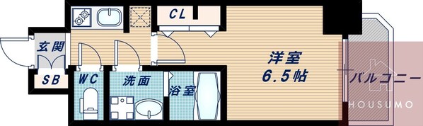 S-RESIDENCE新大阪Rishの物件間取画像